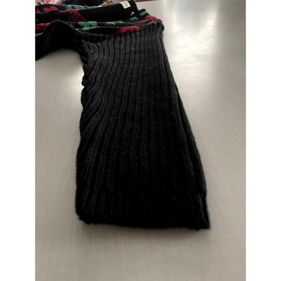 Marisa Christina  Sz M Vintage Bow Cardigan Red Grandma Christmas Festive Ugly - Picture 7 of 10